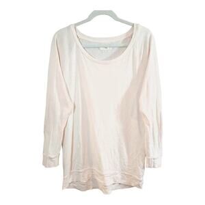 Tna Alpha Raglan Sleeve Oversized Scoop Neck T-shirt in Pink Casual Women's M